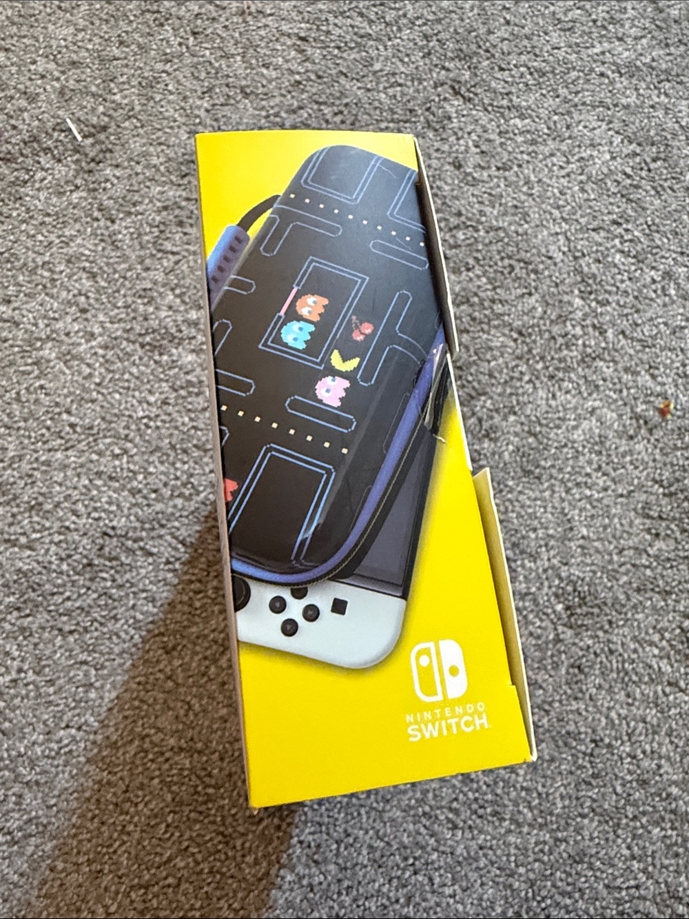 Nintendo Switch PAC-MAN Protective Carry Case - Black/Blue - Picture 2 of 5